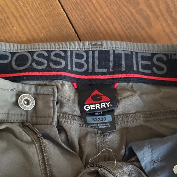 Gerry Weber Olive Green Men's Hiking Pants 32x30 - Picture 2 of 6